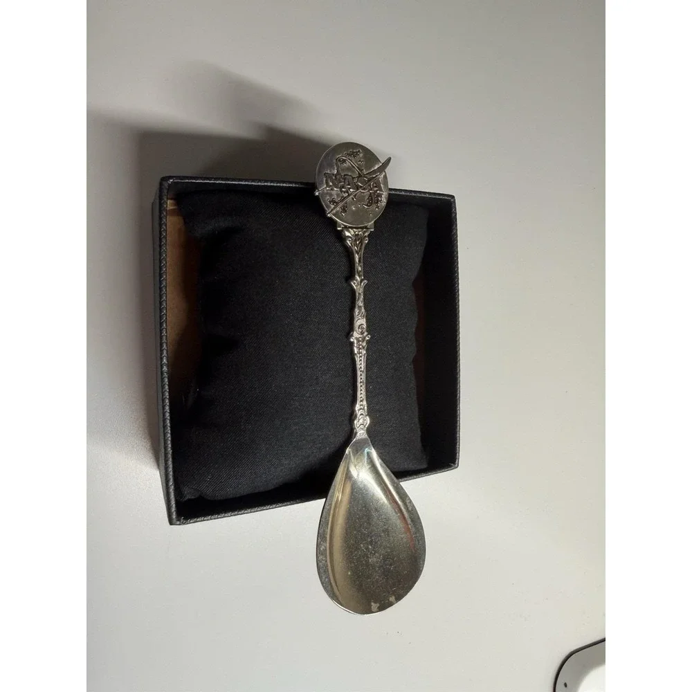 Souvenir Silver Plated Spoon NASA , Vintage Collector Souvenir